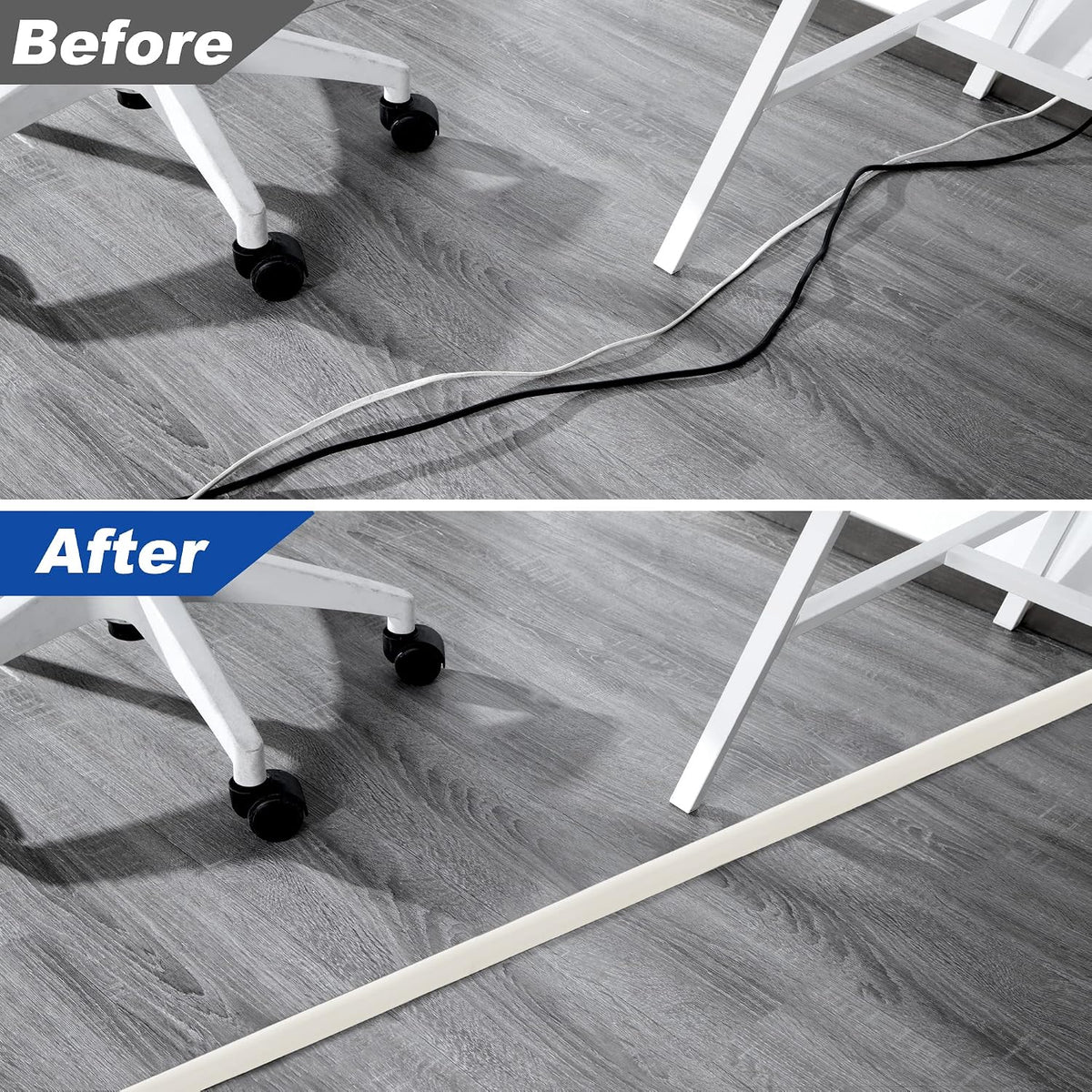 Hide Cords self-adhesive backing tape detail