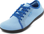 WHITIN Women's Barefoot Shoes | Zero Drop Sole | Wide Fashion Sneakers W81 | Machine Washable, Breathable Suede & Knit Upper, Built for Daily Comfort & Active Living, Natural Ground Feel Walking, Gym - Image 12