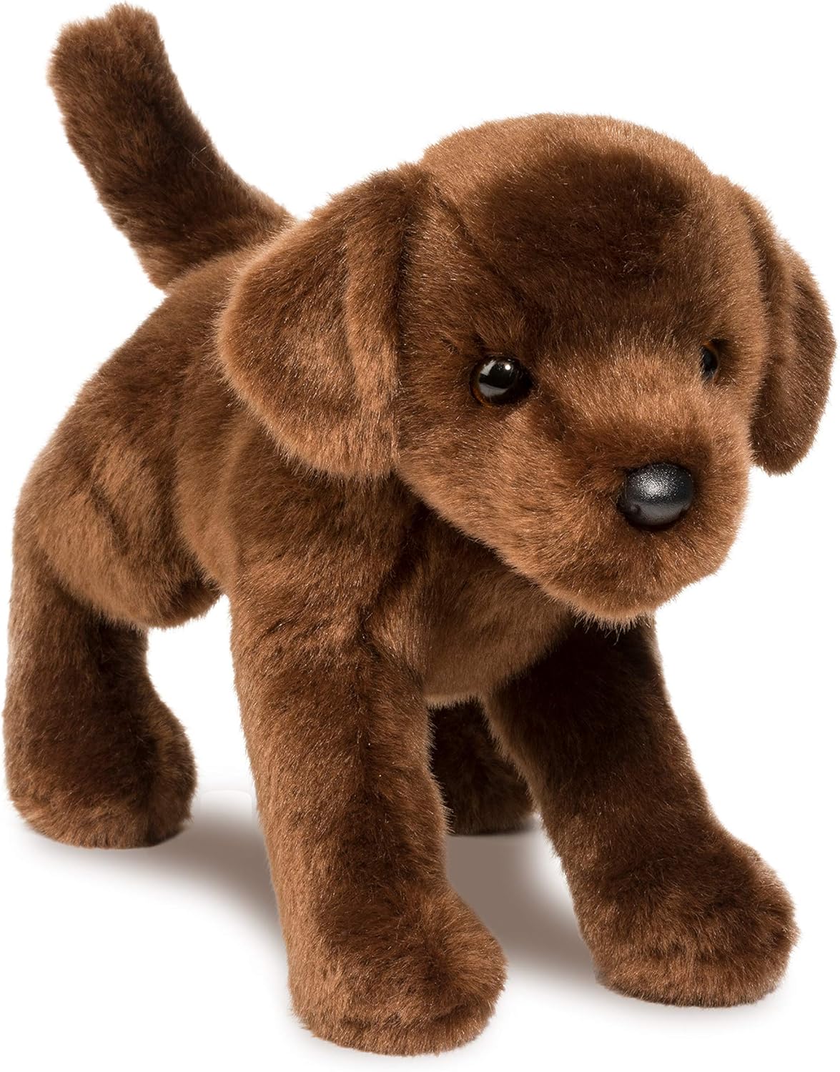 Plush CC Bean Chocolate Lab 12" - Image 1
