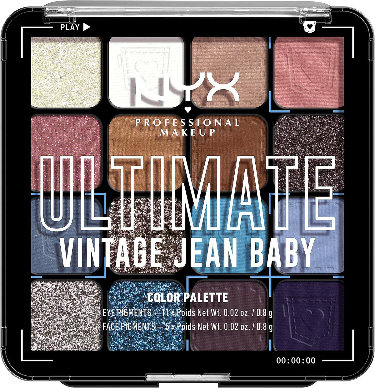 NYX PROFESSIONAL MAKEUP Ultimate Shadow Palette, Eyeshadow Palette - Warm Neutrals - Image 13