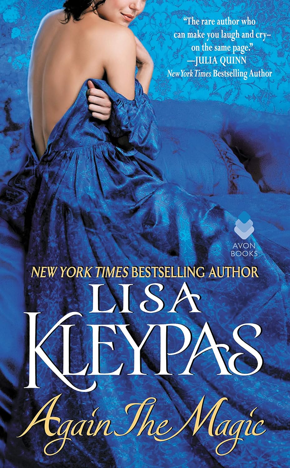 Lisa Kleypas Again The Magic mass market paperback book front cover view