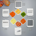 Jikoni Yetu food chopper press-down lid with cleaning comb