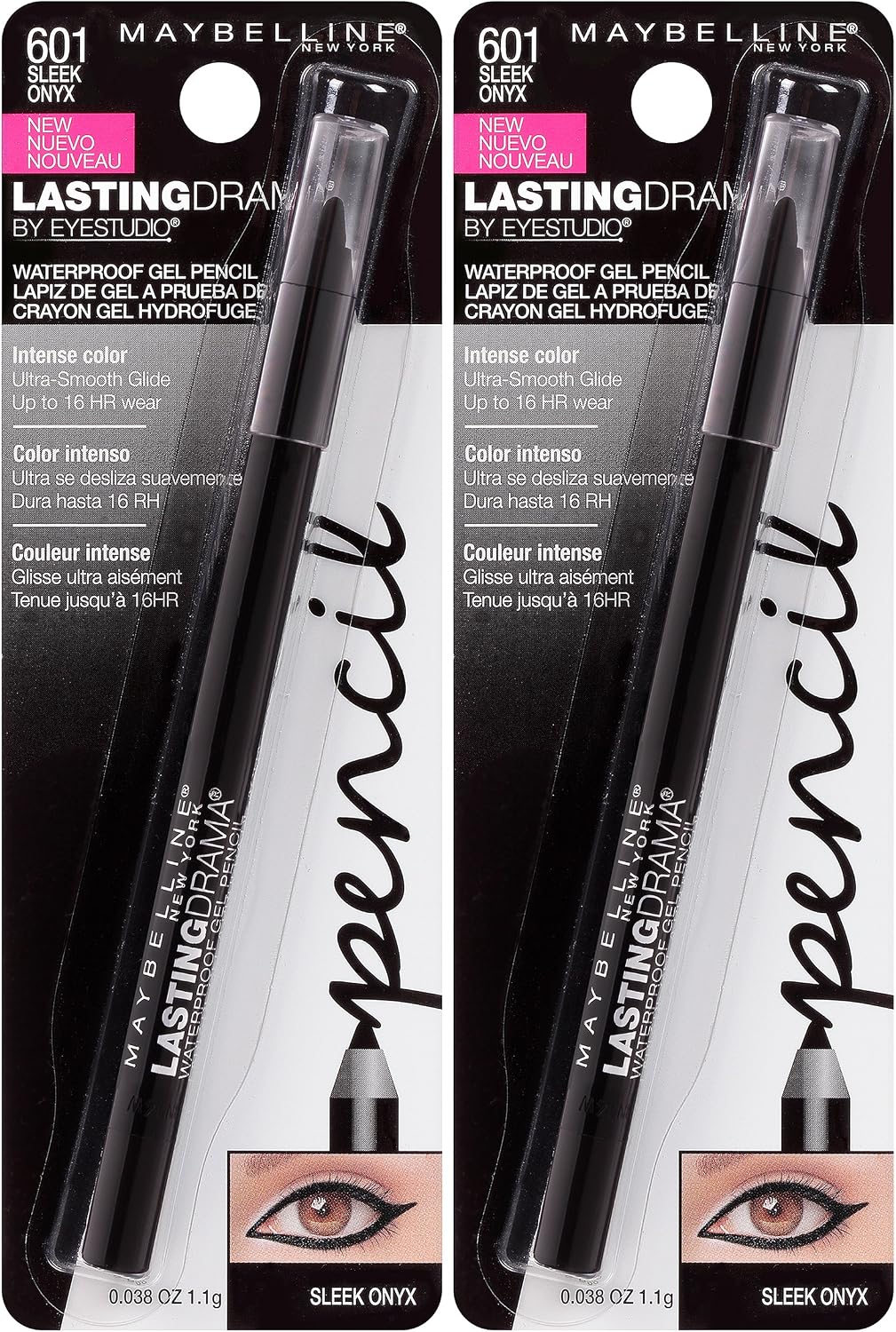 Close up of Maybelline matte gel eyeliner tip