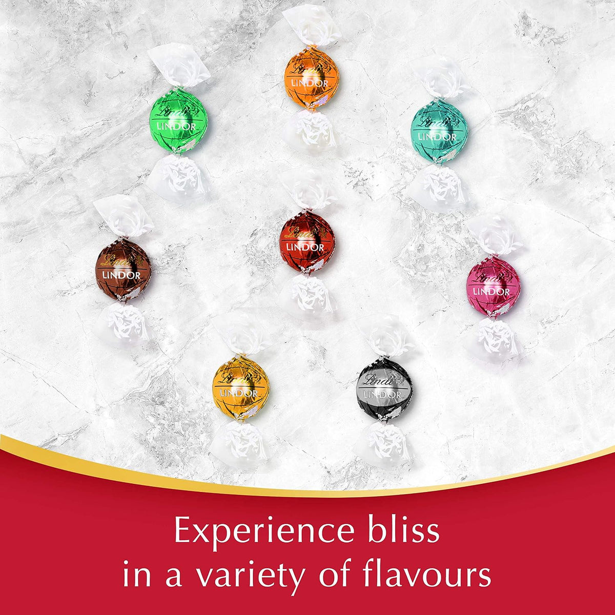 Lindt Lindor miniature gift box scale representation