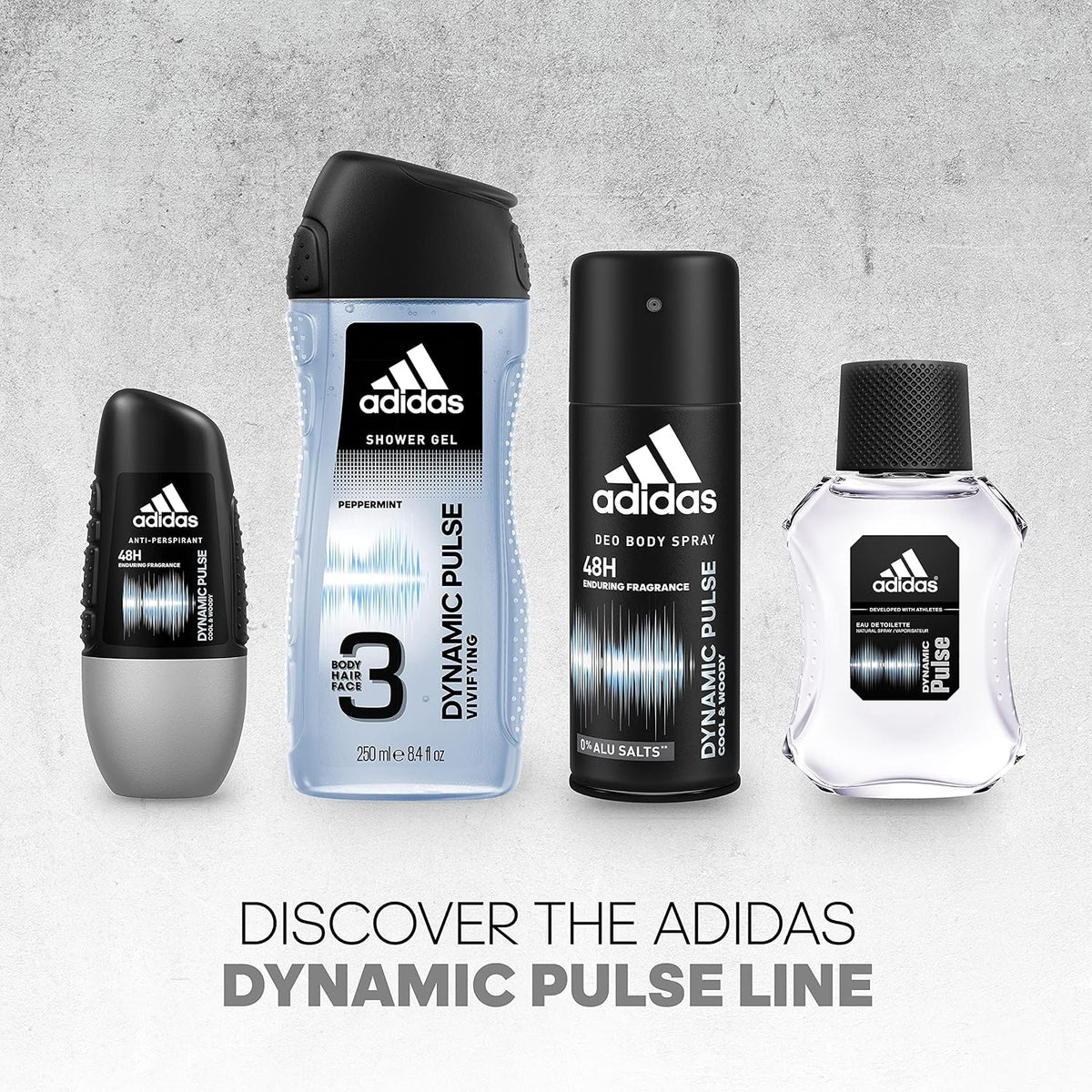 Adidas Dynamic Pulse Eau De Toilette lifestyle shot for active men
