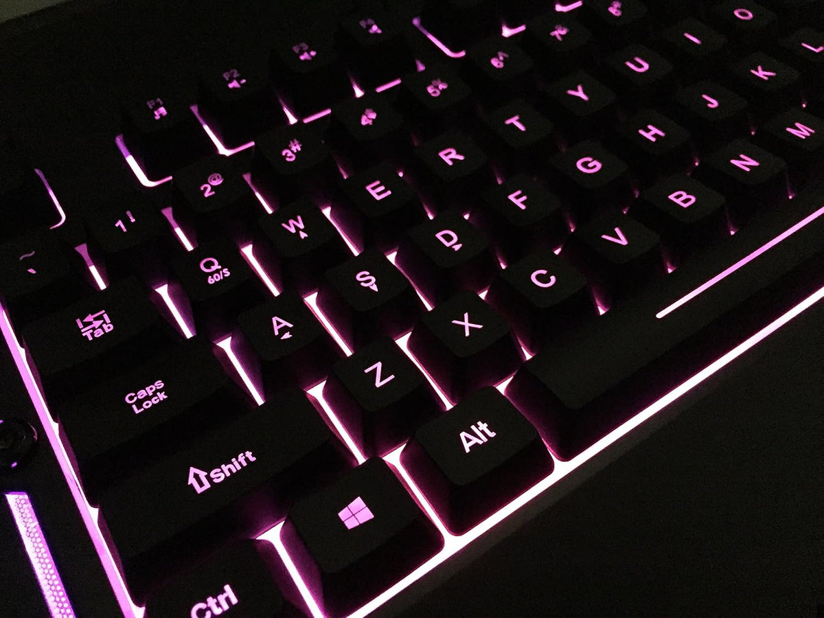 Rocksoul RSKB-00115 keyboard connected via USB cable