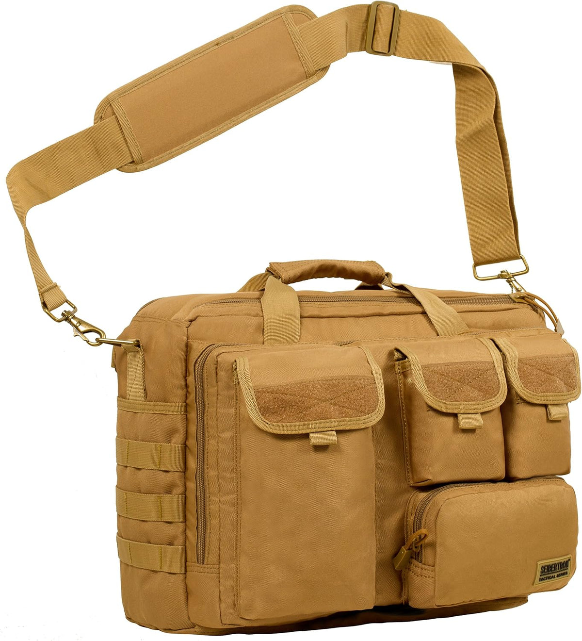 Seibertron waterproof shoulder bag lifestyle angle