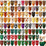 Huhumy 30 Pcs Adopt Me Dog Bandanas Bulk Pet Bibs Colorful Triangle Scarf Pet Adopt Me Bandanas for Medium Large Dogs Birthday Adoption Grooming Costume Decor - Image 9