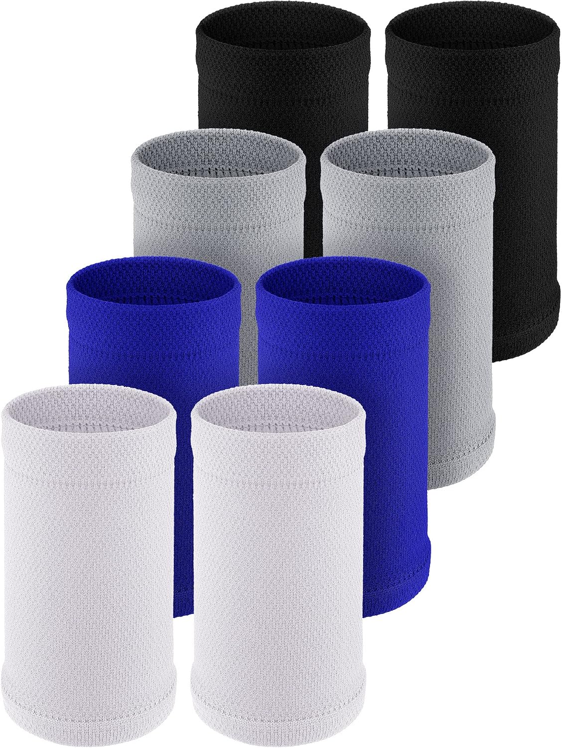 Newcotte compression wrist braces front view in assorted colors