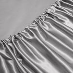Vonty silky satin fabric texture macro detail