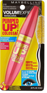 Maybelline Pumped Up Colossal Mascara classic black tube