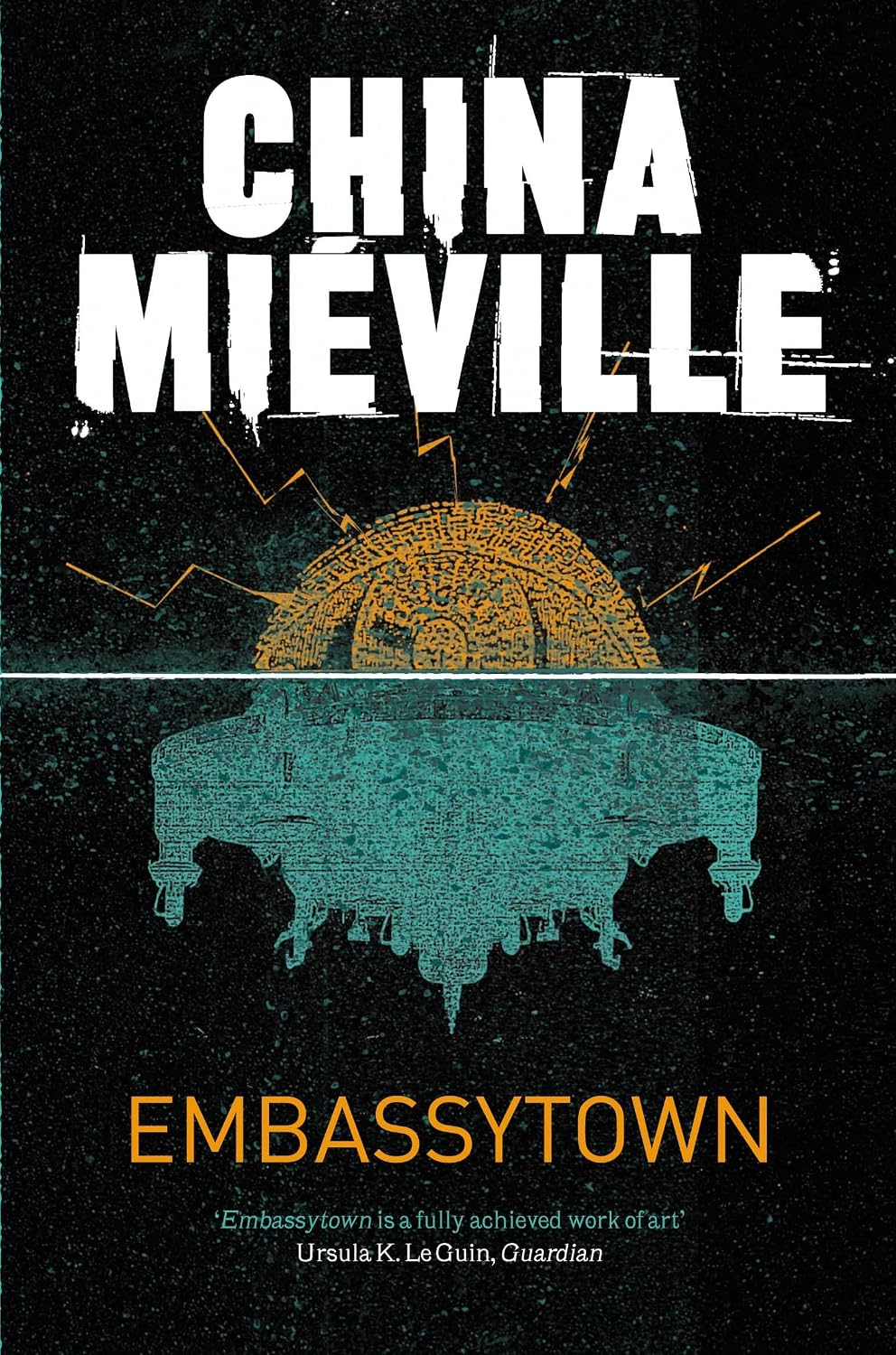 China Mieville Embassytown paperback front view bestseller novel