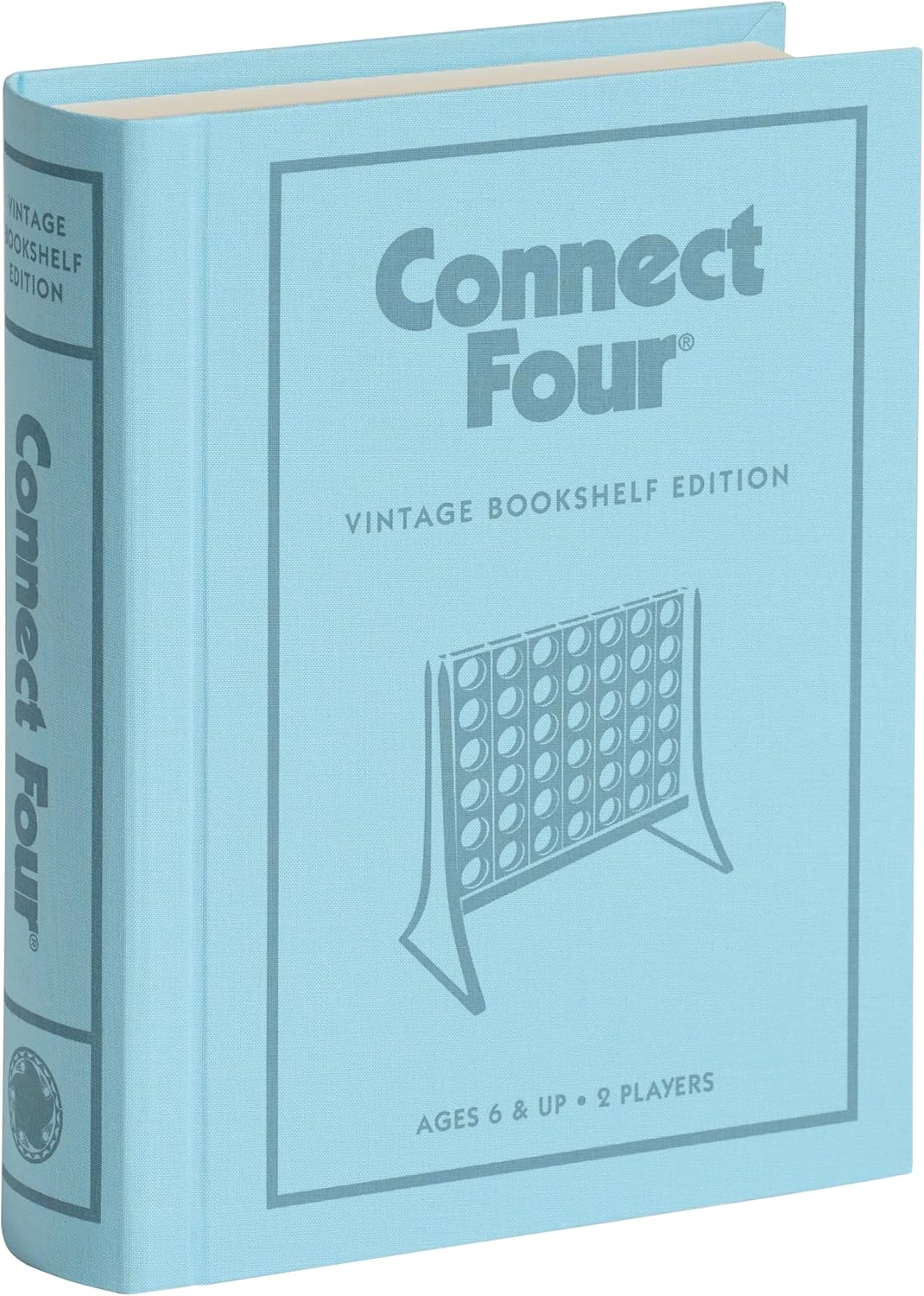 WS Game Company Connect 4 Vintage Bookshelf Edition front view