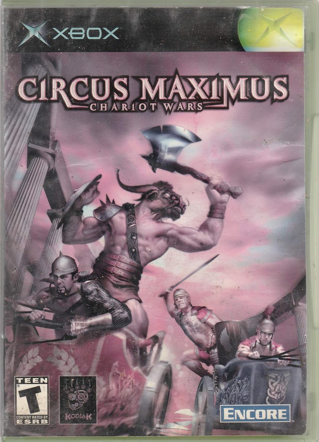 Encore Circus Maximus Xbox front view game cover