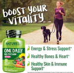 NATURELO One Daily Multivitamin for Women - 120 Capsules and Magnesium Glycinate Chelate Complex - 120 Capsules Bundle - Image 2