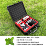 Waterproof sealing strip detail along inner frame of carrying case