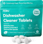 Febu dishwasher cleaner tablets packaging front view
