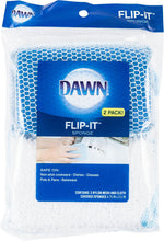 Dawn Flip It Sponge dual sided nylon mesh and terry cloth scrubber