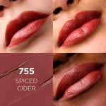 L'Oreal Paris Spiced Cider lipstick shade label and cap detail