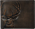 House of Jack Co. deer men's bifold wallet front view
