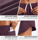 Soothfeel workout shorts zipper pocket functionality