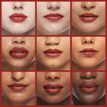 Razzmatazz shade shimmer lip gloss swatch and tube