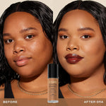 Cruelty-free Milani liquid foundation and concealer bottle