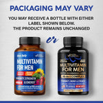 Nutraharmony Multivitamin for Men ingredients list and whole food blend
