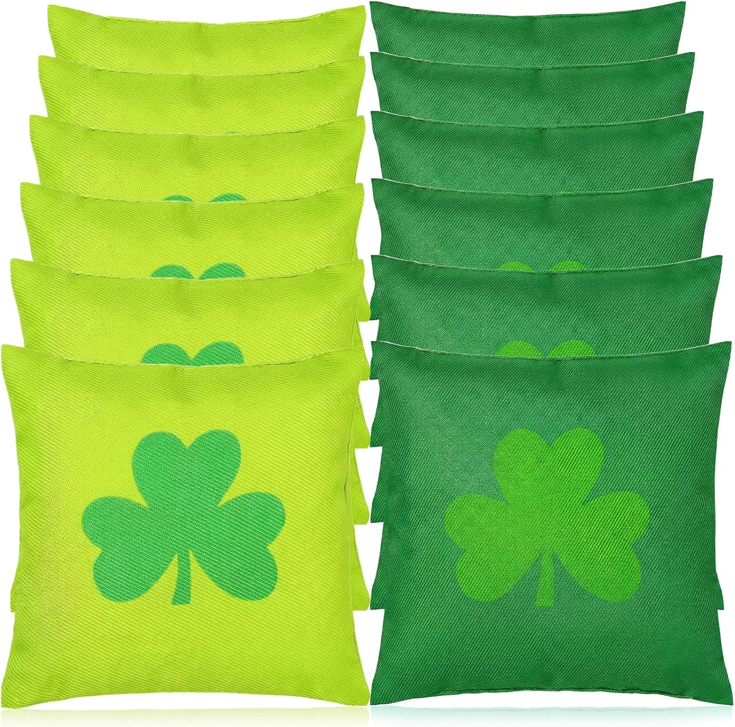 Soulchen 12 pack St Patricks Day bean bags set front view
