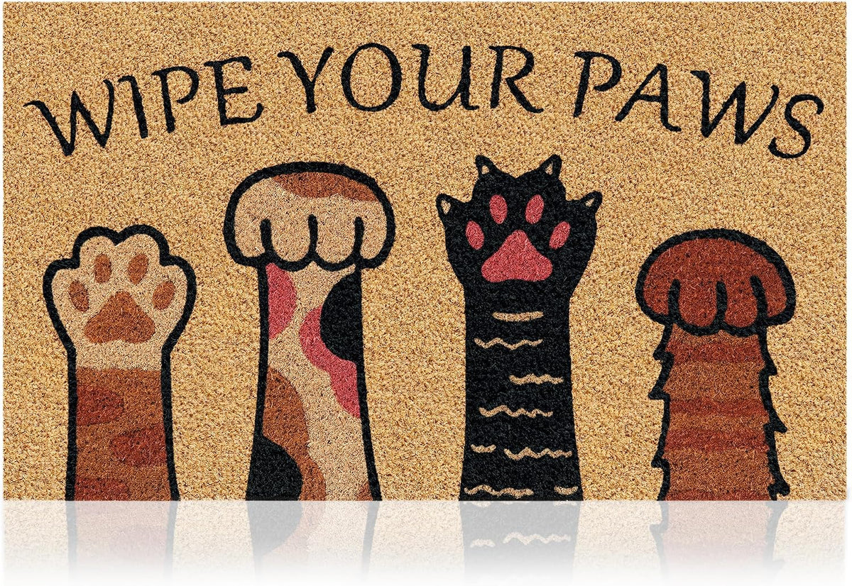 Coir Welcome Mat, Non-Slip, Bicycle, 17 x 29 in | 100% Natural Coir, Anti-Shedding, Durable PVC Backing, Traps Dirt and Mud, Indoor and Outdoor Entryway, Easy to Clean - Image 11