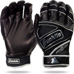 Franklin Sports MLB Powerstrap Batting Gloves front view baseball gear