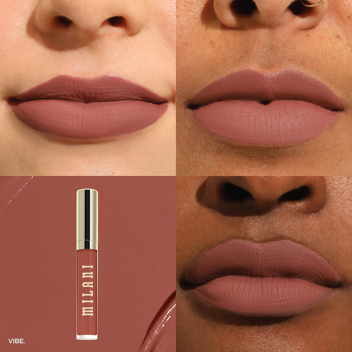 Milani transfer proof liquid lipstick with precision doe foot applicator extended