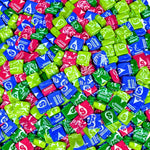 Resealable 1.5 pound bag of Starburst sour chewy candies open for sharing