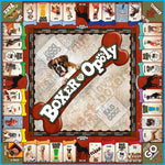 Boxer-Opoly property deeds and play money components