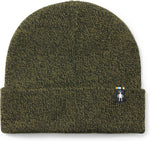 Smartwool winter beanie fold-over cuff and brand logo detail