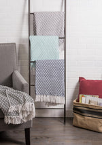 Full length view of 50 by 60 inches throw blanket