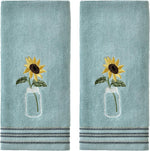 SKL Home Flower Basket Bike hand towel 2-pack complete set