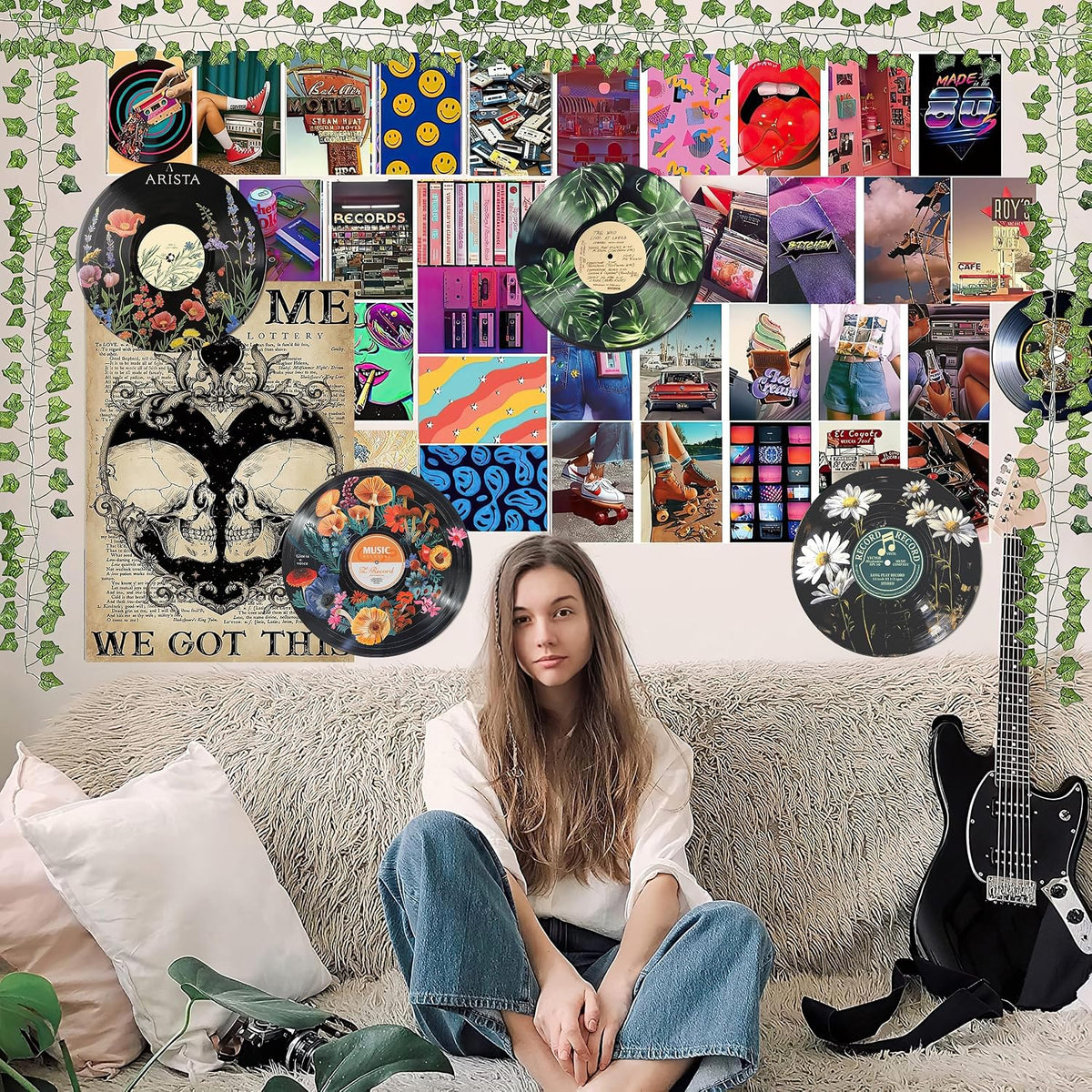 HK Studio room decor aesthetic complete 4 piece set overview
