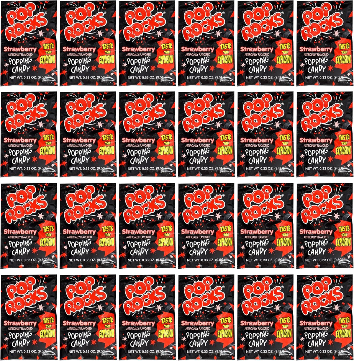 The Hampton Candy Company Pop Rocks Candy 3 Pack, Watermelon, Strawberry, Tropical Punch - Image 10