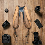 Padwa Lifestyle blue camera harness secure clip attachment