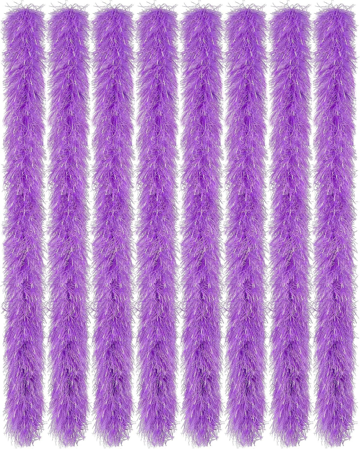 Jexine Feather Boas Bulk Artificial Fluffy Boas Decor for Wedding Costume Dress Tea Party Supplies - Image 12