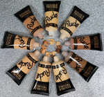 Rude Double Trouble dual action liquid foundation texture swatch