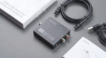 Prozor 192KHz DAC conversion device demonstrating direct volume dial adjustment capabilities.