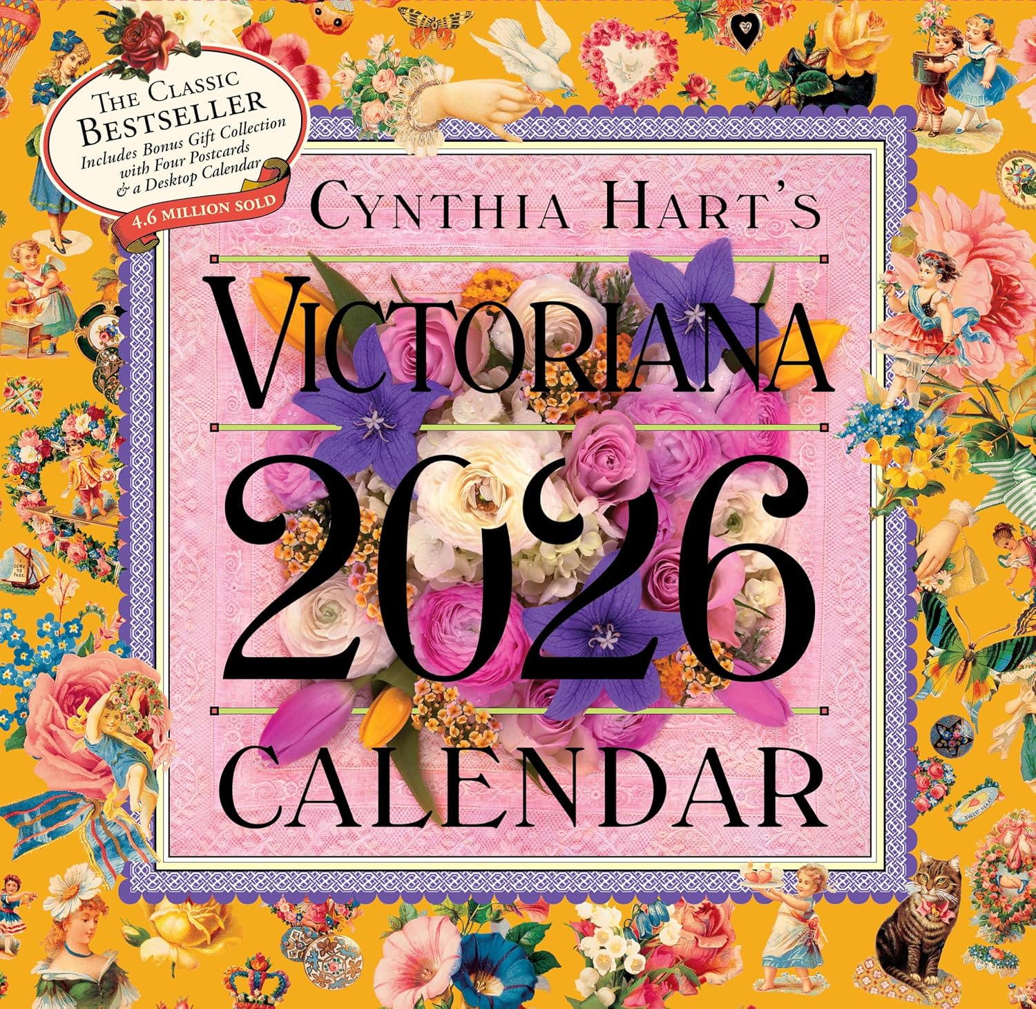 Cynthia Hart's Victoriana Wall Calendar 2026 - Image 1