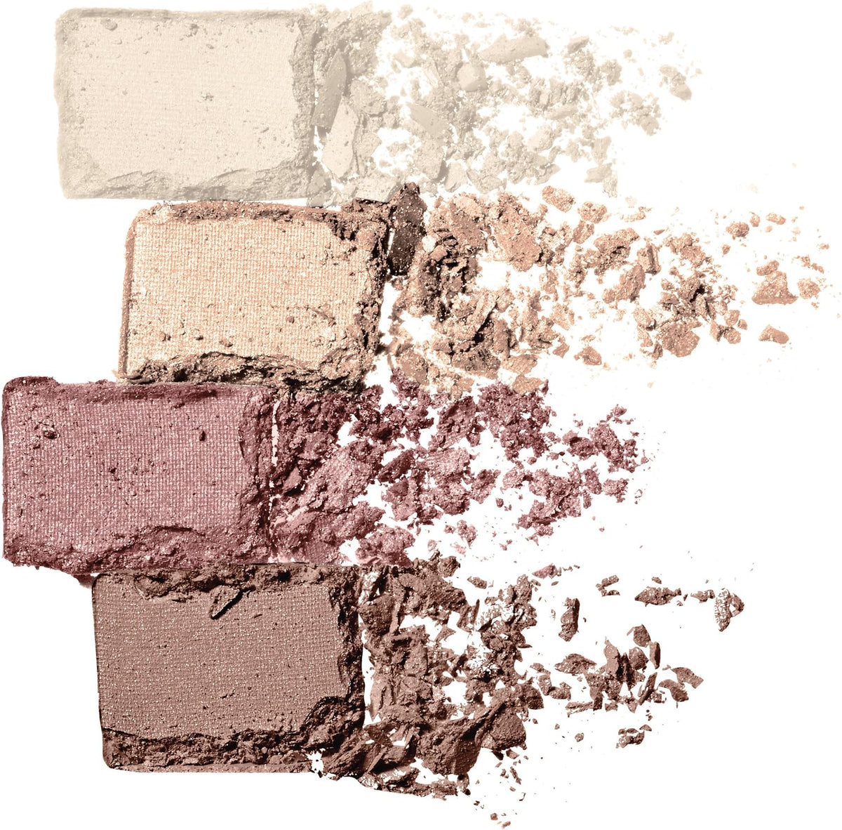Maybelline Expert Wear Eyeshadow Quad showing the numbered application guide