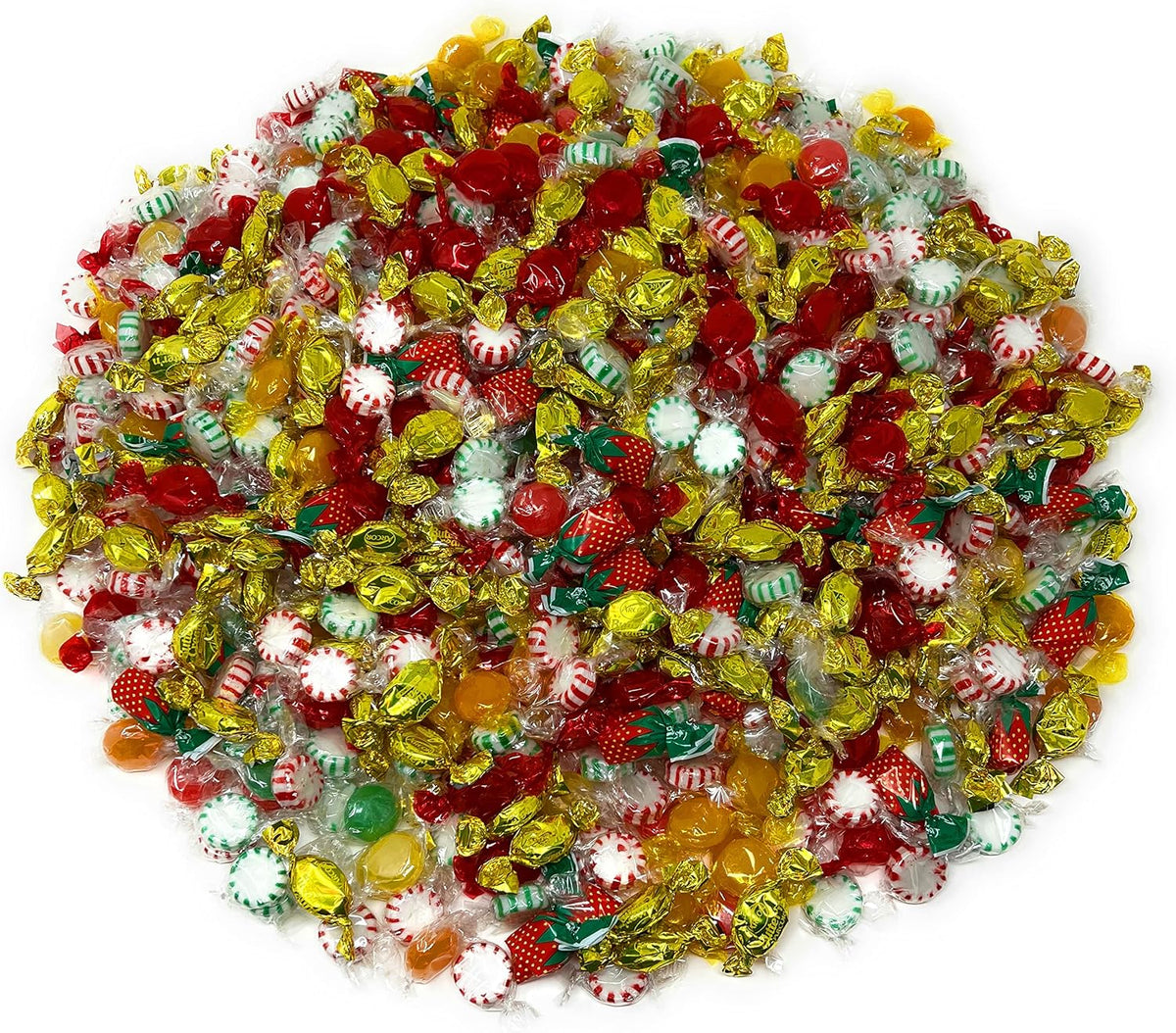 Chocolate Filled Mints - 1 lbs - Refreshing After Dinner Mint Hard Candies Filled with Chocolates - Bulk American Vintage Candy Assortment - Individually Wrapped, 16 oz. - Image 14