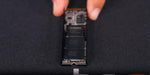 be quiet! MC1 heatsink installed on an M.2 2280 storage module