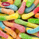 Albanese worlds best sour mini neon gummi worms party supply