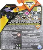 Monster Jam 1:64 scale Jurassic Attack truck side profile