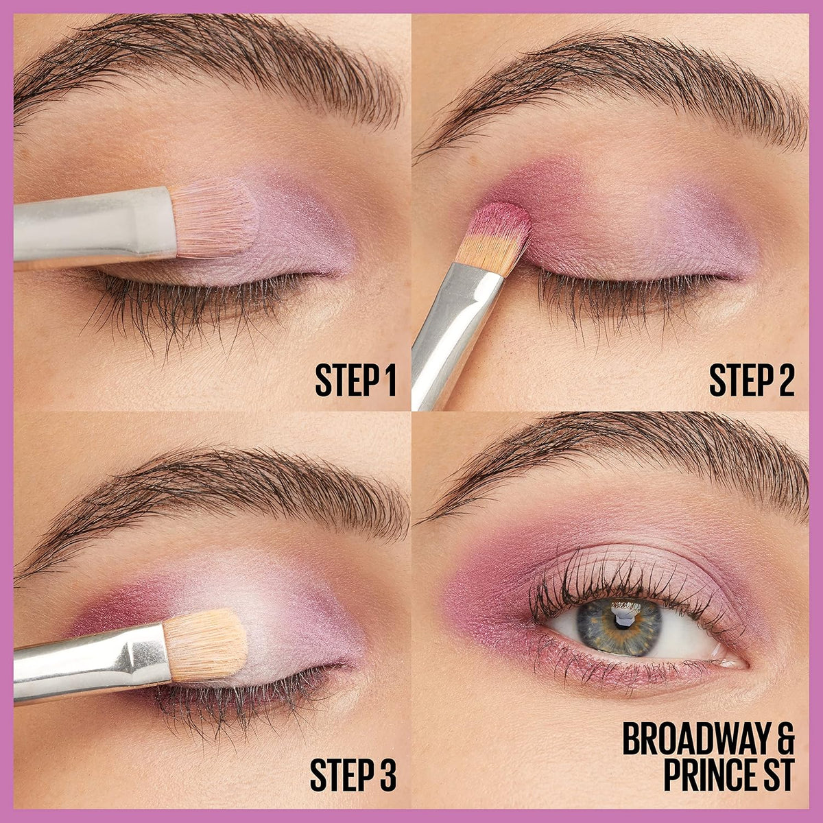 Packaging details of Maybelline New York Shadow Blocks trio